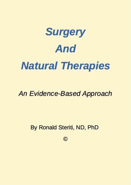 Surgery and Natural Therapies